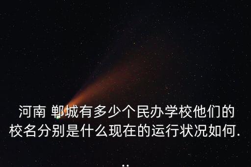 河南郸城干建筑行业,两所中学都办得好!郸城实验高级中学