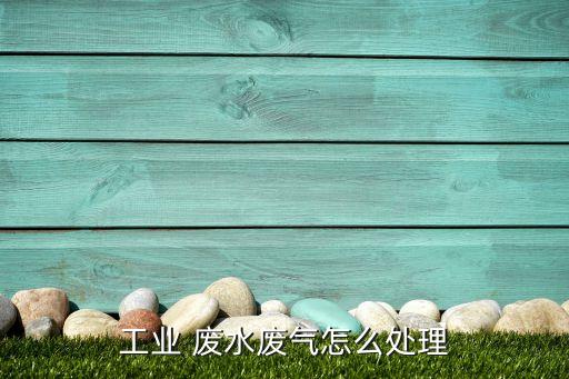 工业 废水废气怎么处理