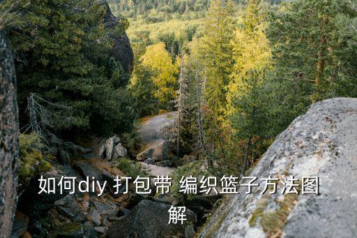如何diy 打包带 编织篮子方法图解