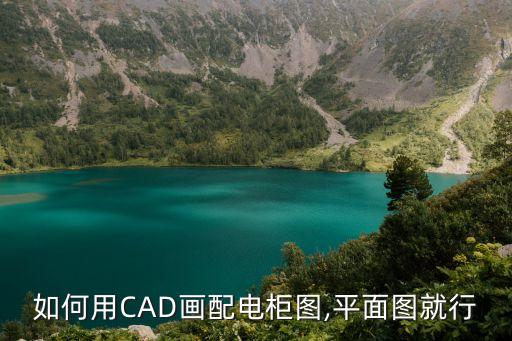 如何用CAD画配电柜图,平面图就行