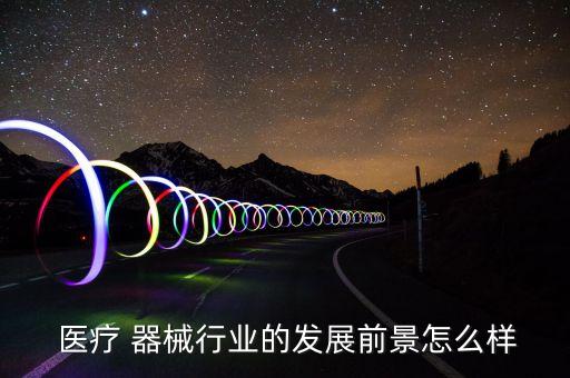  医疗 器械行业的发展前景怎么样