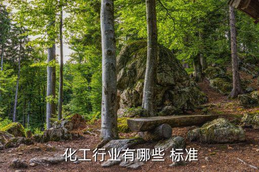 化工行业置换合格标准,化工行业标准包括有机化工原料和农药等
