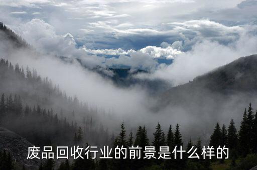 废品回收行业的前景是什么样的