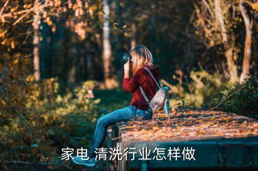 家电 清洗行业怎样做