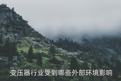  变压器行业受到哪些外部环境影响