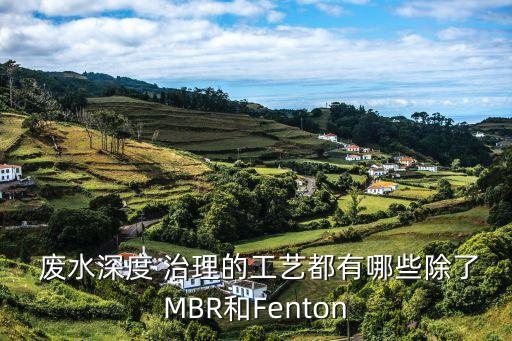  废水深度 治理的工艺都有哪些除了MBR和Fenton