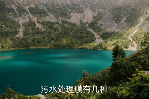 污水处理膜有几种