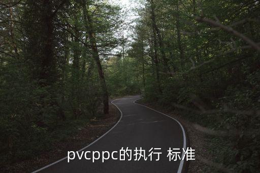  pvcppc的执行 标准