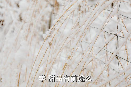 2018甜品行业发展,选择高薪工作还是开个小店?