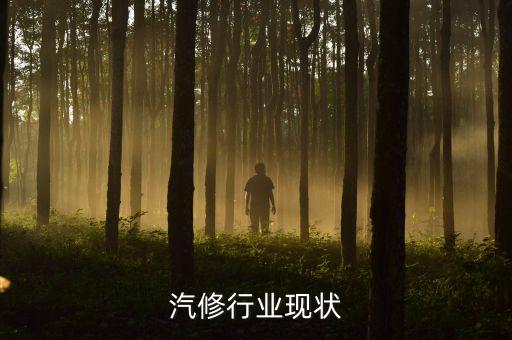 汽修行业现状