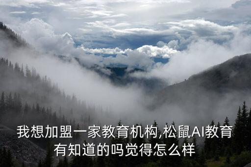 人工智能行业加盟,松鼠ai教育:人工智能教育是个性化学习