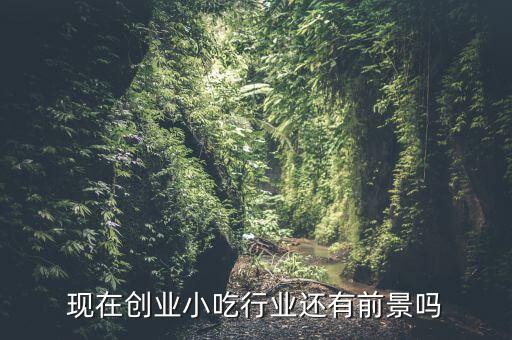 现在创业小吃行业还有前景吗