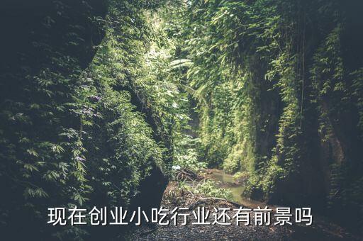 现在创业小吃行业还有前景吗