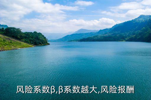 行业风险系数β,β系数越大,风险报酬
