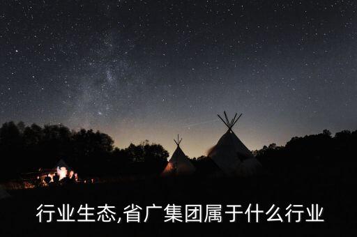 省广 行业生态,省广集团属于什么行业