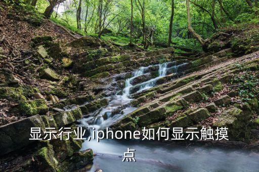 触摸显示行业,iphone如何显示触摸点