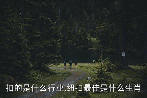 做纽扣的是什么行业,纽扣最佳是什么生肖