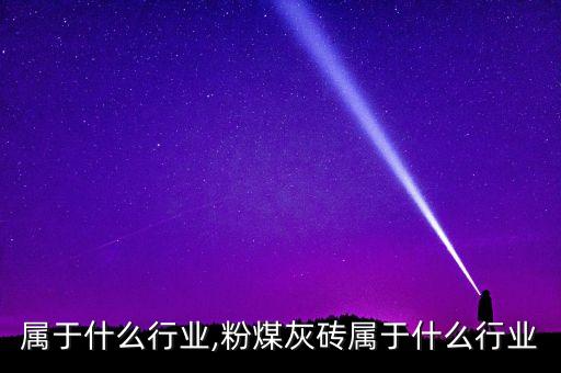 炭砖属于什么行业,粉煤灰砖属于什么行业