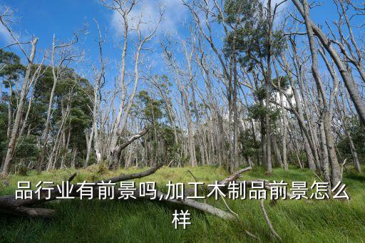木制品行业有前景吗,加工木制品前景怎么样