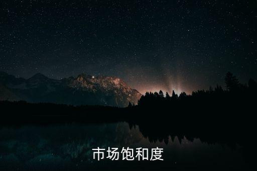 行业市场饱和度