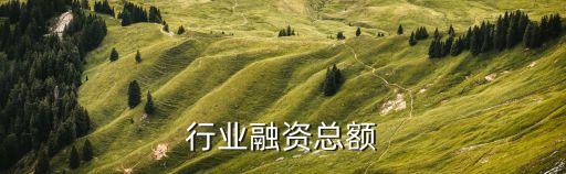 公寓行业融资总额