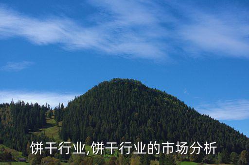 中国饼干行业,饼干行业的市场分析