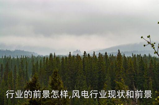 电销行业的前景怎样,风电行业现状和前景