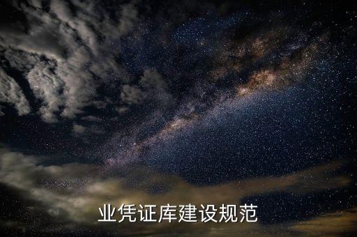 银行业凭证库建设规范...