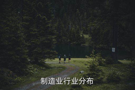 机械制造业行业分布