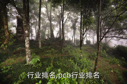 媒体行业排名,pcb行业排名
