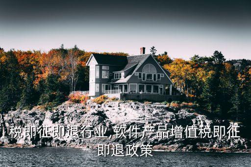 增值税即征即退行业,软件产品增值税即征即退政策