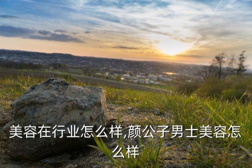 男士美容在行业怎么样,颜公子男士美容怎么样