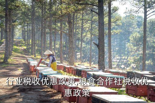粮食行业税收优惠政策,粮食合作社税收优惠政策