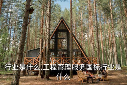 国标行业是什么,工程管理服务国标行业是什么