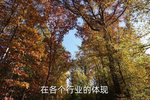 诚信在各个行业的体现