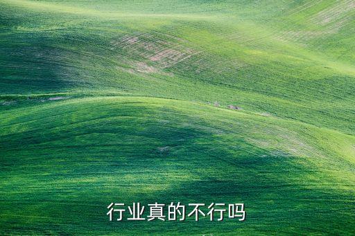 石油行业真的不行吗