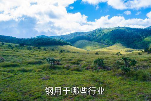 h型钢用于哪些行业