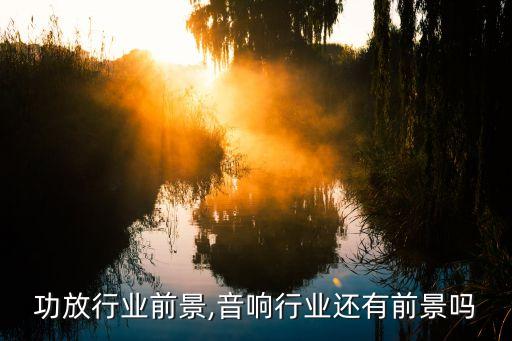 音响功放行业前景,音响行业还有前景吗