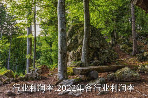 海鲜行业利润率,2022年各行业利润率