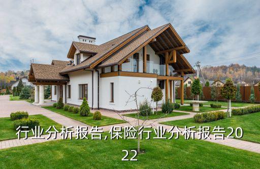 学前行业分析报告,保险行业分析报告2022
