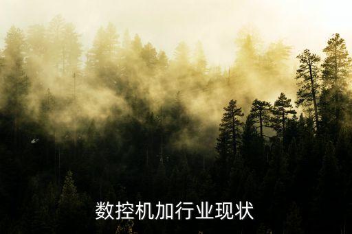 东莞数控机加行业现状