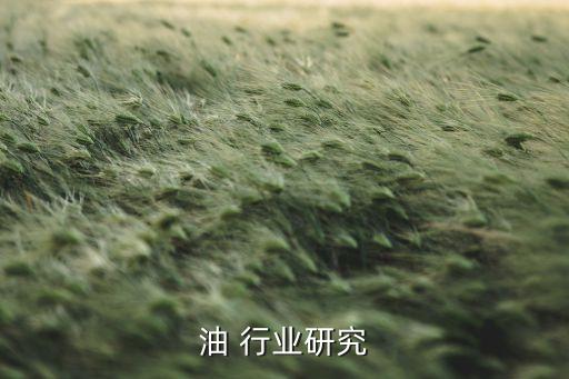 食用油 行业研究