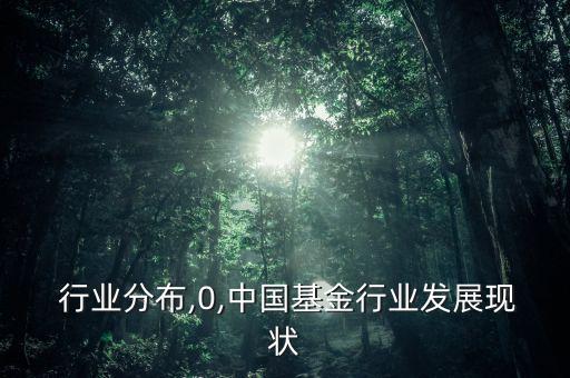 基金 行业分布,0,中国基金行业发展现状