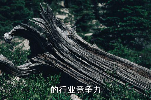 媒介的行业竞争力
