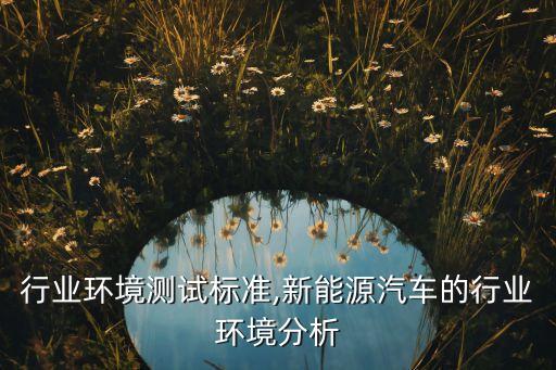 汽车行业环境测试标准,新能源汽车的行业环境分析