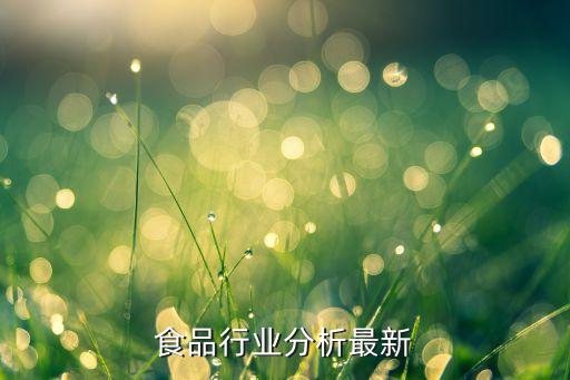 速冻食品行业分析最新