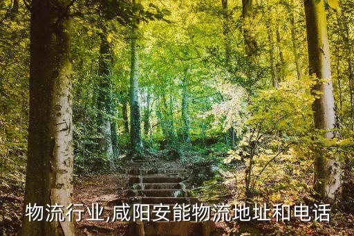 咸阳 物流行业,咸阳安能物流地址和电话