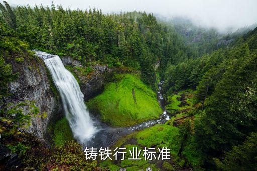 球墨铸铁行业标准
