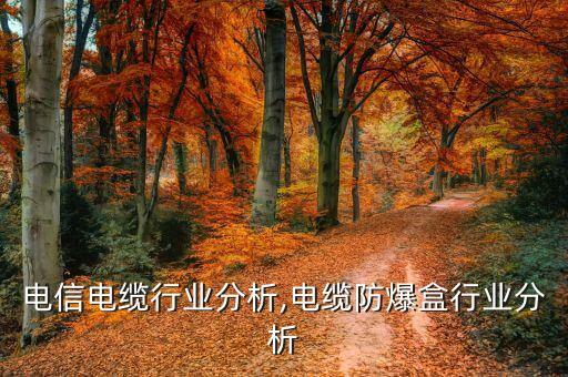 上海电信电缆行业分析,电缆防爆盒行业分析
