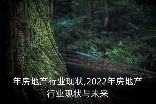 近几年房地产行业现状,2022年房地产行业现状与未来